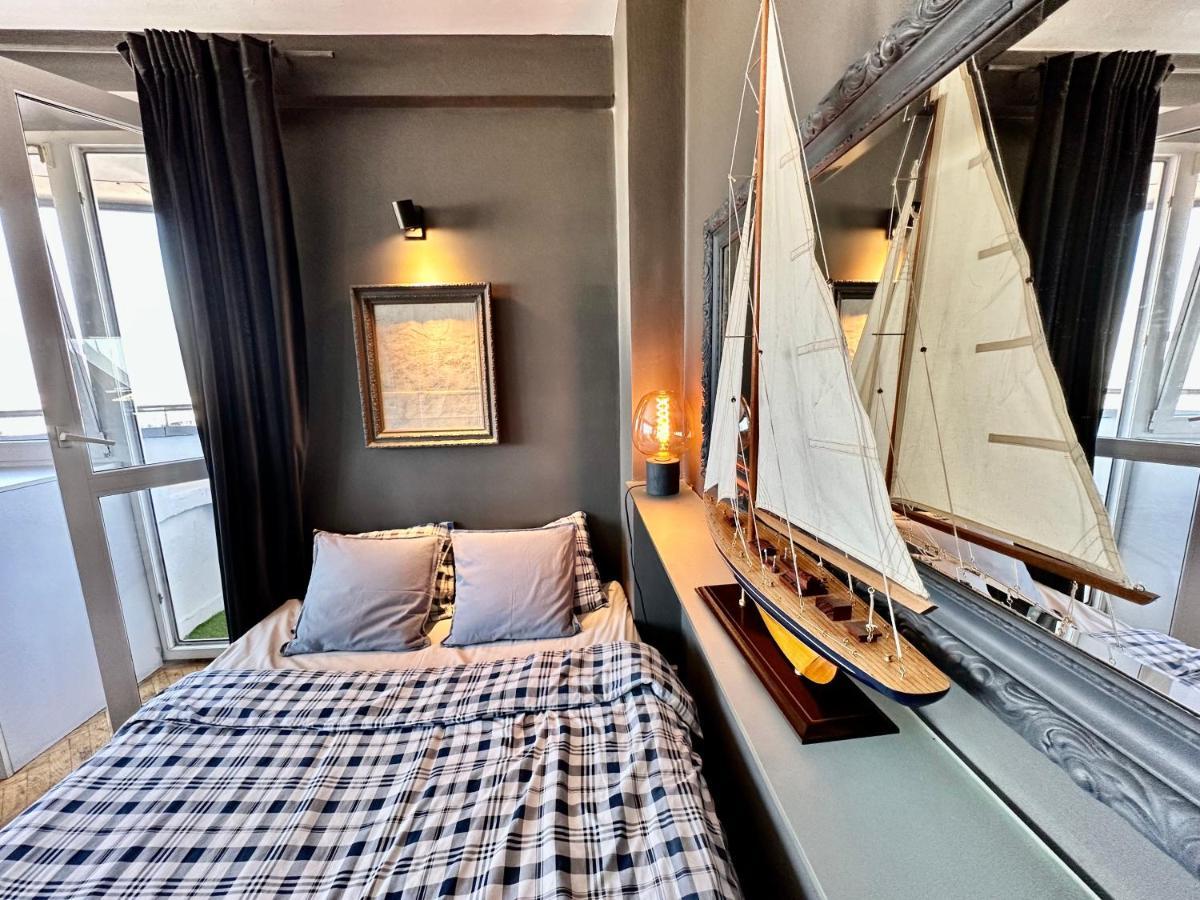 Super Apartament Grey Centrum 2X Metro Fast Wifi 300 Mbs Netflix Appletv Smarttv Spotify Panorama Miasta Warszawa Eksteriør billede