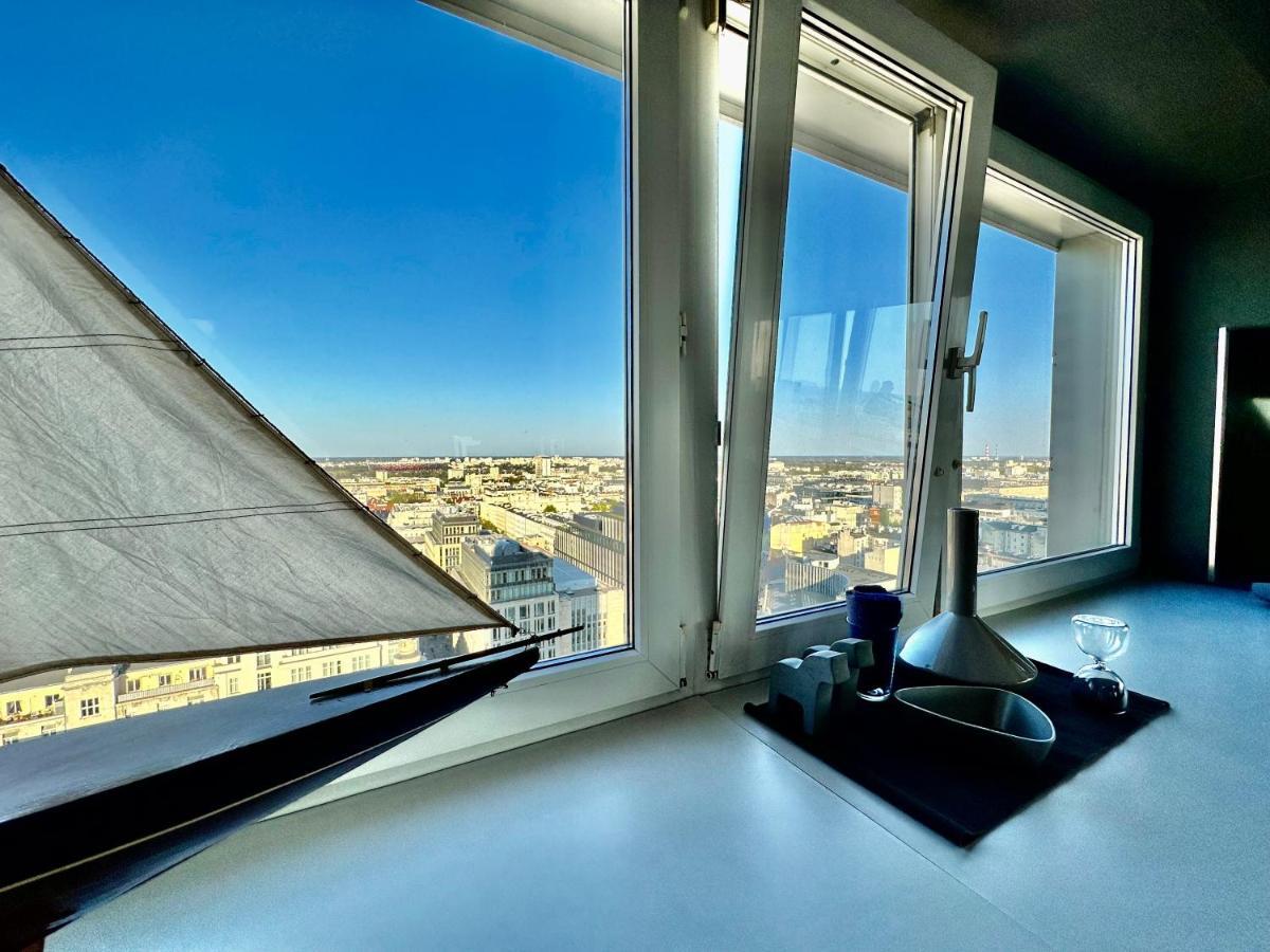 Super Apartament Grey Centrum 2X Metro Fast Wifi 300 Mbs Netflix Appletv Smarttv Spotify Panorama Miasta Warszawa Eksteriør billede
