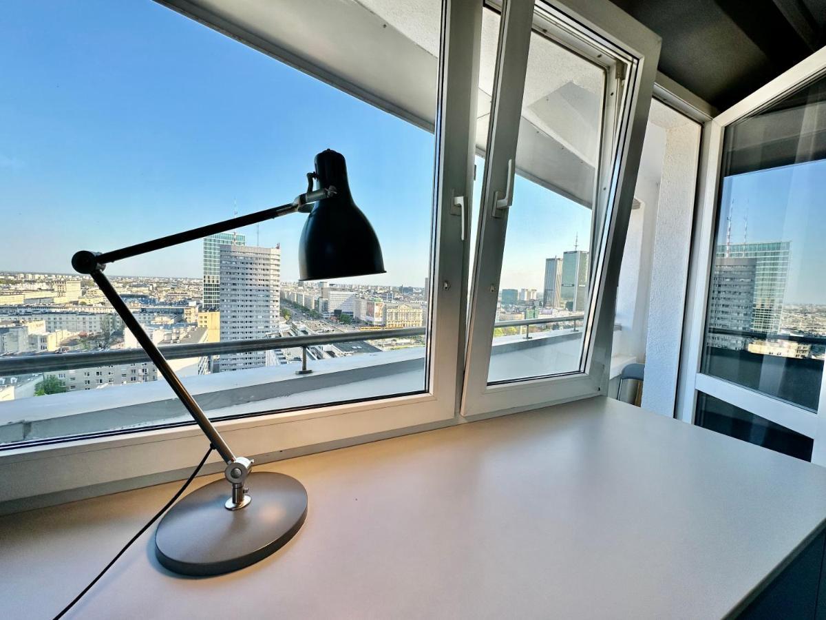 Super Apartament Grey Centrum 2X Metro Fast Wifi 300 Mbs Netflix Appletv Smarttv Spotify Panorama Miasta Warszawa Eksteriør billede