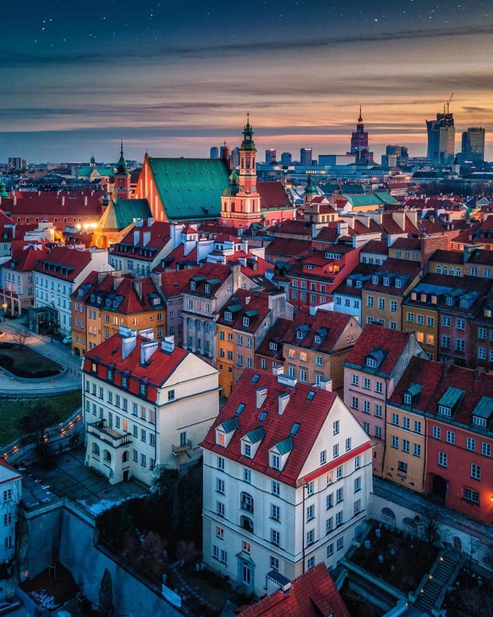 Super Apartament Grey Centrum 2X Metro Fast Wifi 300 Mbs Netflix Appletv Smarttv Spotify Panorama Miasta Warszawa Eksteriør billede